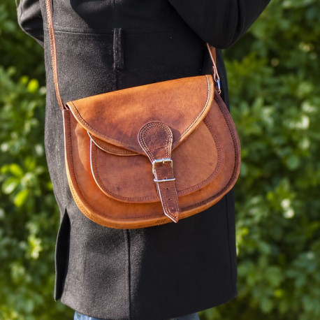 sac à main cuir femme bandoulière ladies bag L