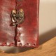 Grimoire cuir crochet médiéval jeux de rôle GN carnet de voyage