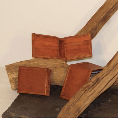 Porte-cartes 6 emplacements en cuir