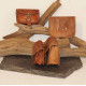 Pochette pour ceinture en cuir - S