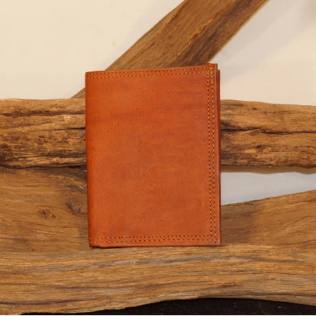 Porte-feuille en cuir - format carte grise