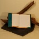 Couvre-livre en cuir coloré - Protège cahier