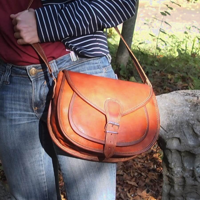 Sac à main en cuir, pour femmes,fille/ado, sacoche, sac à