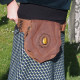Ceintures à poches en cuir - Tiger Eye