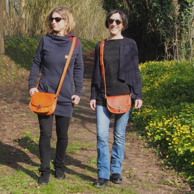Sac à main en Cuir à Crochet - LadiesBag M