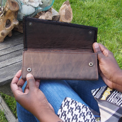 Porte-feuille Femme / Compagnon  Cuir - WILD