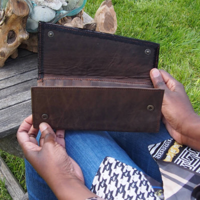 Porte-feuille Femme / Compagnon  Cuir - WILD