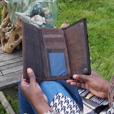 Porte-feuille Femme / Compagnon  Cuir - WILD