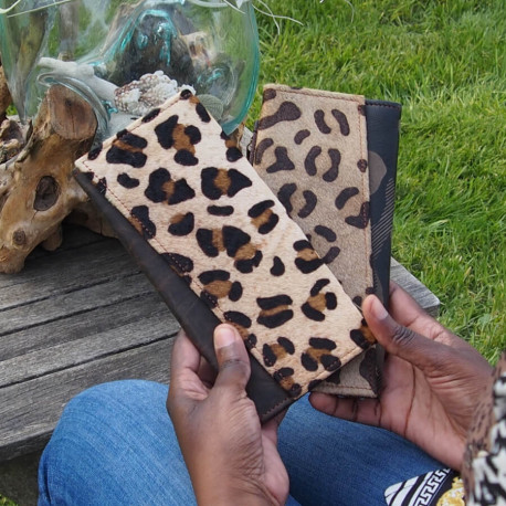 Porte-feuille Femme / Compagnon  Cuir - WILD
