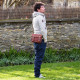 Petite sacoche en cuir vintage – 2 boucles aimantées – S