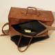 sac de voyage en cuir vintage bagage cabine