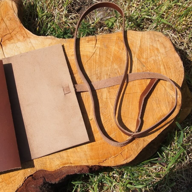 Album photos - Cuir de buffle Marron - Petit format