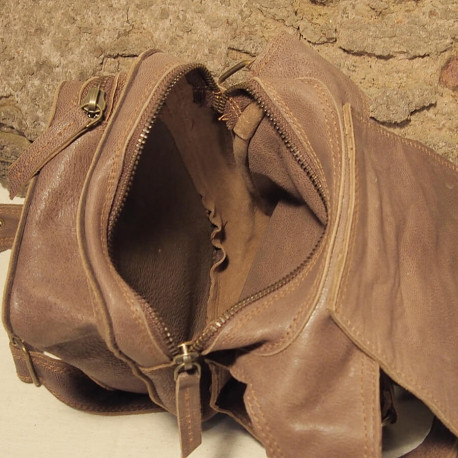 Ceinture cuir à poches - Biker - Hanche / Jambe