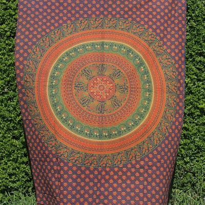 Tenture Mandala - Vert - S