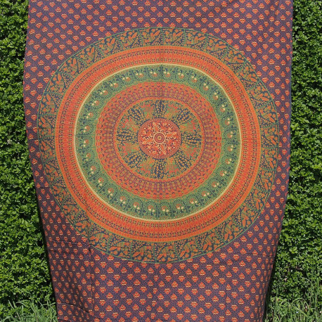 Tenture Mandala - Vert - S