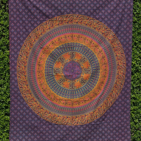 Tenture Mandala - Multicolore - S