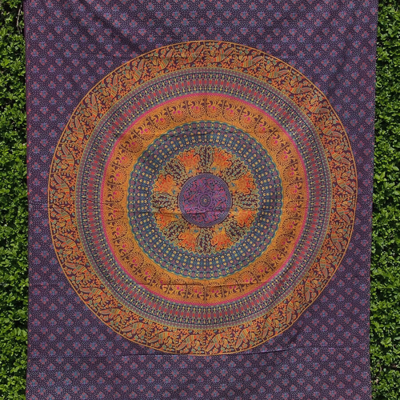 Tenture Mandala - Multicolore - S