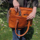 Sac de travail en cuir naturel - Working Bag