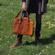 Sac de travail en cuir naturel - Working Bag