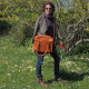 Sac de travail en cuir naturel - Working Bag