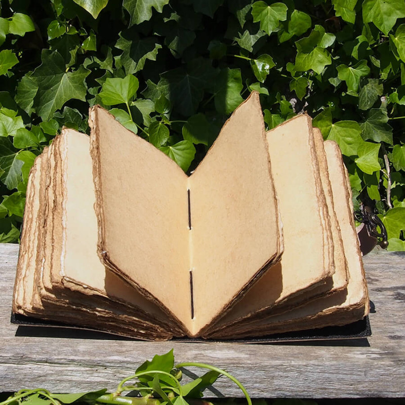 Carnet en cuir - The Lovers